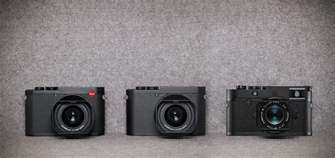 Leica Q2 vs Q2 Monochrom vs M10 Monochrom | Leica Camera Comparison - Focus Camera