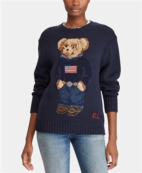 Polo Ralph Lauren Polo Bear Sweater - Macy's