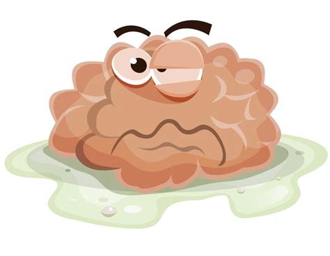 Damaged Brain Character 264822 Vector Art at Vecteezy