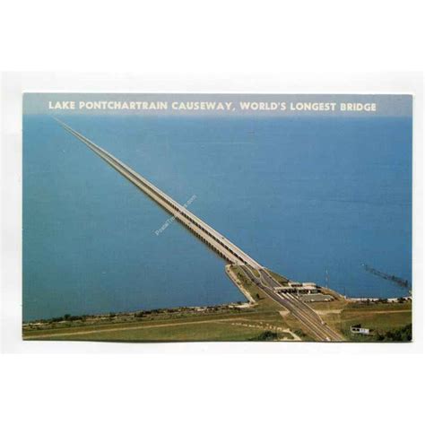 Lake Pontchartrain Causeway World's Longest Bridge New Orleans ...