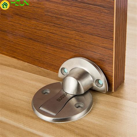 Magnet Door Stops Stainless Steel Door Stopper Magnetic Door Holder Toilet Glass Door Hidden ...