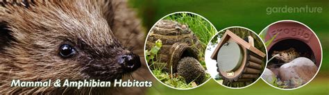 Mammal & Amphibian Habitats | Gardenature