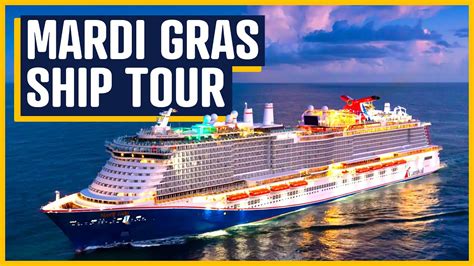 Carnival Mardi Gras Full Walkthrough and Tour - Top Cruise Trips