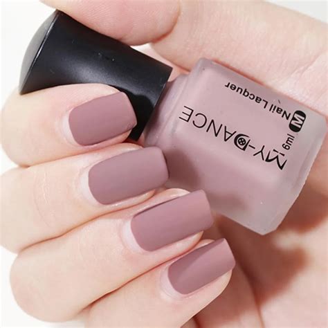 6ml nail Polish Matte color Nail Gel Polish Vernis Semi Permanent Top and base Coat Gel Nail ...