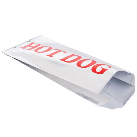 Hot Dog Foil Wrapper Bags Circus Carnival Birthday Party Hot - Etsy