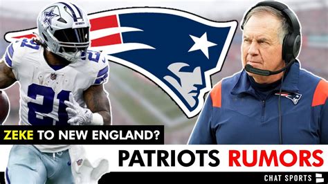 New England Patriots Rumors: Sign Ezekiel Elliott In 2023 NFL Free ...