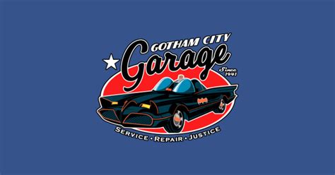 Gotham City Garage (For Light Shirts) - Batmobile - Mug | TeePublic