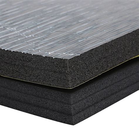 Waterproof Material Sheet HVAC Insulation Foam Aluminum Fire Resistant For Walls