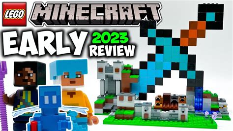 2023 LEGO Minecraft The Sword Outpost EARLY Review! Set 21244 | Brick ...