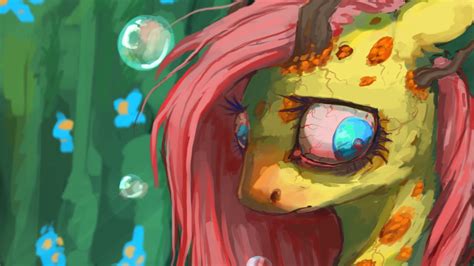 MLP Speedpaint Fluttershy Swamp fever - YouTube