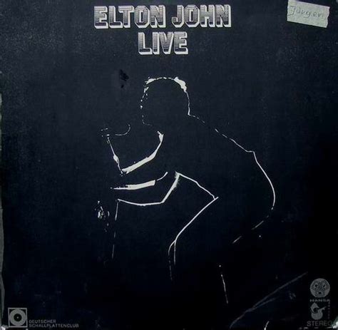 Elton John – Live (1971, Vinyl) - Discogs