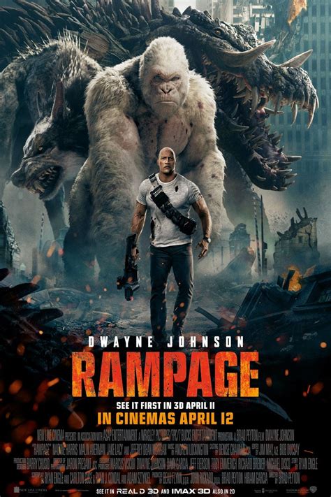 Rampage (2018) - Posters — The Movie Database (TMDB)