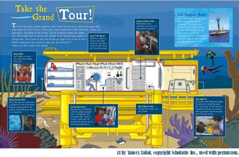 A tour inside Aquarius Reef Base. | Underwater, Marine biology, Habitats