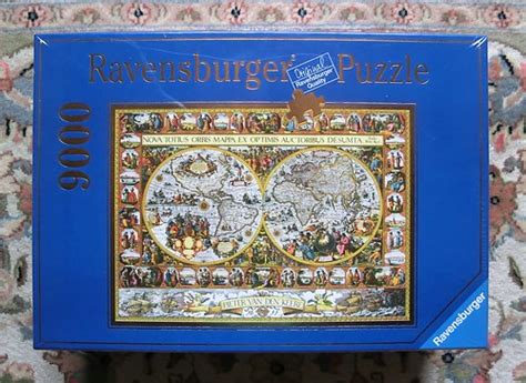 9000 piece puzzle, 'World Map, 1611', by Pieter van der Ke… | Flickr