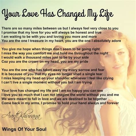 You Changed My Life Quotes For Him - Bibi Marita