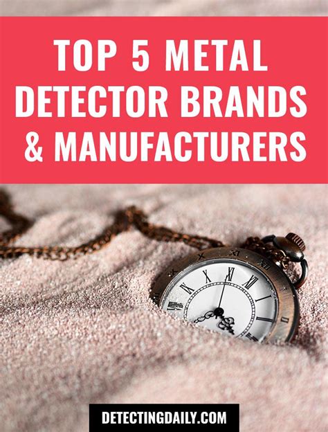 Top 5 Metal Detector Brands and Manufacturers | DetectingDaily | Metal ...