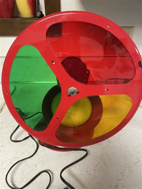 VINTAGE PENETRAY MOTORIZED Color Wheel for Aluminum Christmas Tree- tri color $75.00 - PicClick