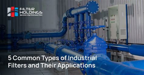 5 Common Types of Industrial Filters and Their Applications