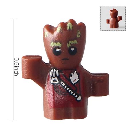 Groot Baby 1cm A Guardians of the Galaxy Lego Minifigure Compatible Toys