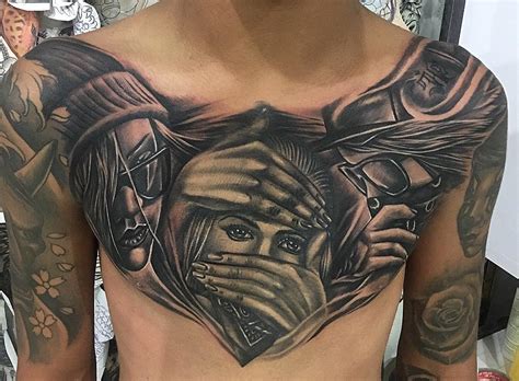 50+ Best Gangster Tattoos - Designs & Meanings 2019