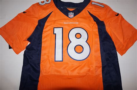 Lot Detail - PEYTON MANNING SIGNED BRONCOS NIKE NFL JERSEY