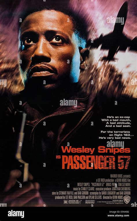 PASSENGER 57, US poster, Wesley Snipes, 1992, © Warner Brothers ...