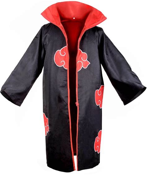 Members Organization Akatsuki Naruto Cloak Hooded Robe Ninja Robes ...