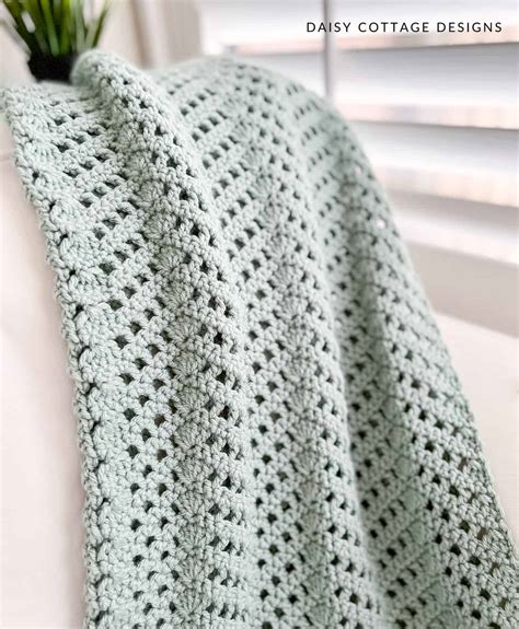 Heirloom Baby Blanket Crochet Pattern - Daisy Cottage Designs