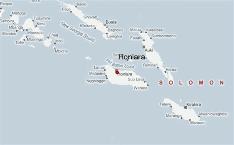 Honiara Location Guide