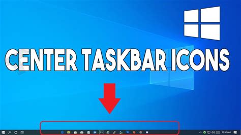 Taskbarx Center Taskbar Icons