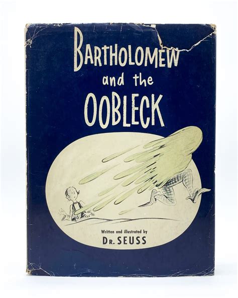 BARTHOLOMEW AND THE OOBLECK by Seuss, Dr: (1949) | Type Punch Matrix