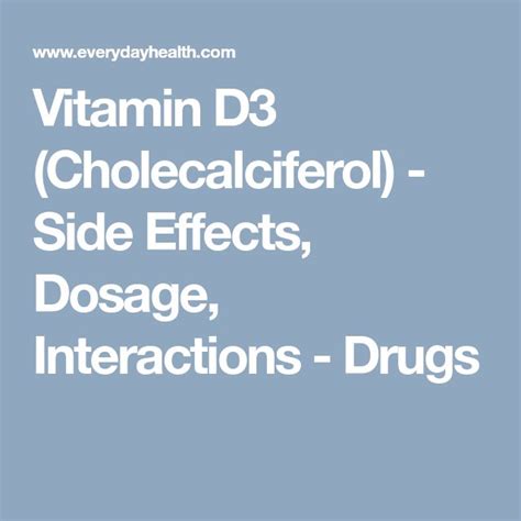 Best 25+ Vitamin d side effects ideas on Pinterest | What causes ...