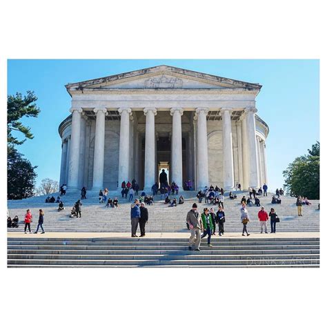 Jefferson Memorial #WashingtonDC #JeffersonMemorial #architecture #ThomasJefferson #statue ...