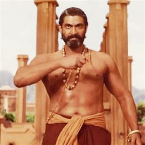 Rana Daggubati shows off his stronger body for Bahubali 2 | Rana Daggubati shows his hard work ...