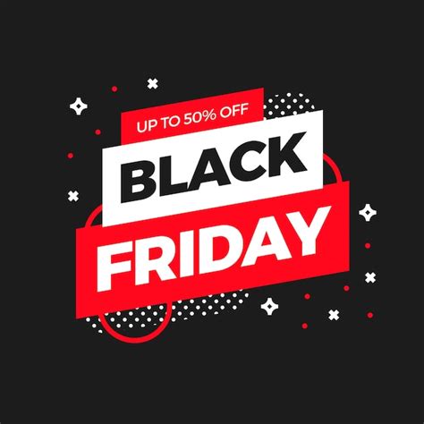 Black Friday sale banner template design Vector | Free Download