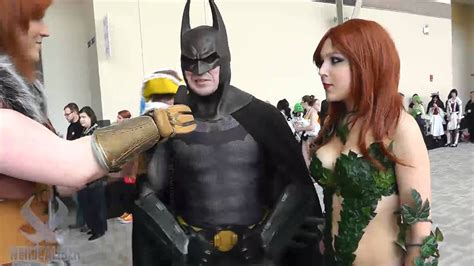 Awesome Batman & Poison Ivy Cosplay at Anime Boston 2012 - YouTube