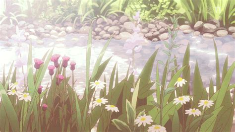 anime scenery | Aesthetic anime, Nature gif, Anime scenery