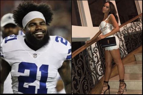 Ezekiel Elliott's New Girlfriend Halle Woodard (Pics-Vids ...