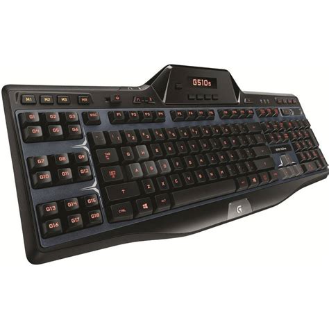 USB gaming keyboard Logitech G G510s Gaming Keyboard Backlit, USB port ...