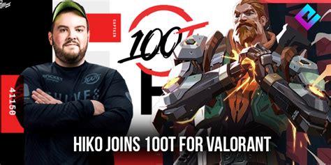 Hiko Retires From CSGO to Lead 100 Thieves' Valorant Team