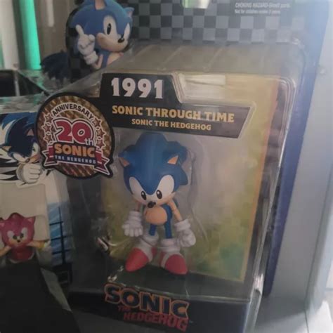 JAZWARES SONIC 20TH Anniversary Modern Sonic the Hedgehog "3 Action ...