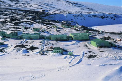 Aerial view of Scott Base | Antarctica NZ