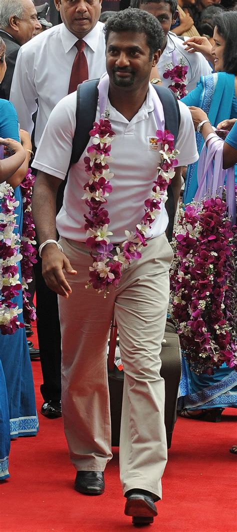 Muttiah Muralitharan arrives to warm welcome | ESPNcricinfo.com