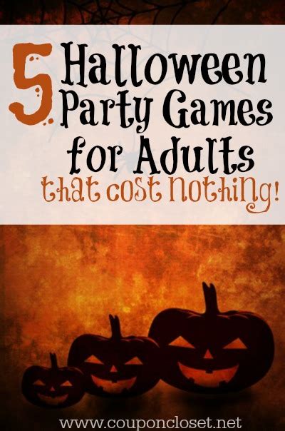 5 Halloween Party Games for Adults – Party Ideas