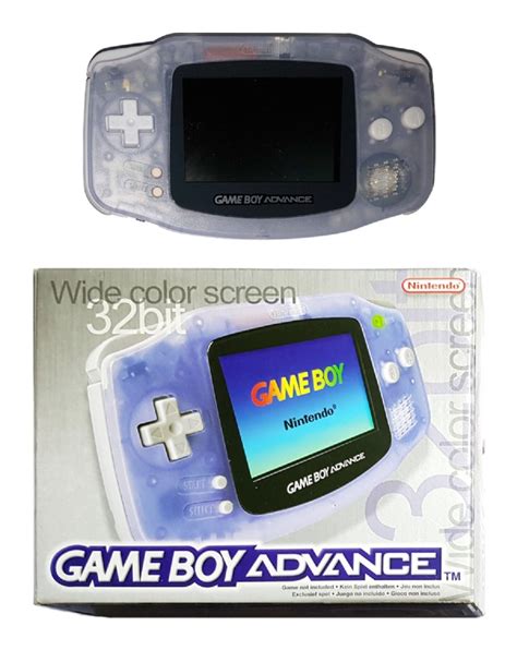 Buy Game Boy Advance Console (Glacier) (Boxed) Game Boy Advance Australia