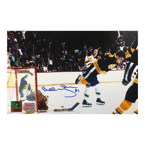 Bobby Orr // Autographed Collectible // Boston Bruins // "The Goal" - Autograph Authentic ...