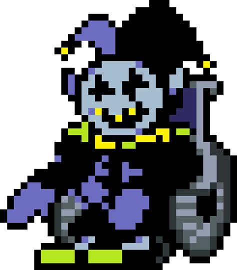 Jevil Sprite Deltarune Jevil Pixel Art Clipart 3542902 Pinclipart | Images and Photos finder