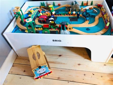 Brio Kids Train Table With Wooden Trains & Accessories | in Bournemouth ...