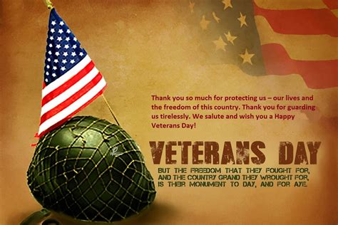 [Thank You Message To Veterans] Happy Veterans Day Quotes & Sayings ...