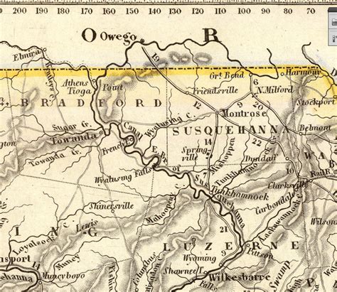 Pennsylvania Map Old Map of Pennsylvania Archival | Etsy